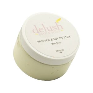 Delush Bath and Body – Whipped Body Butter – Vain Jane 300mg CBD | CannaCured Canada