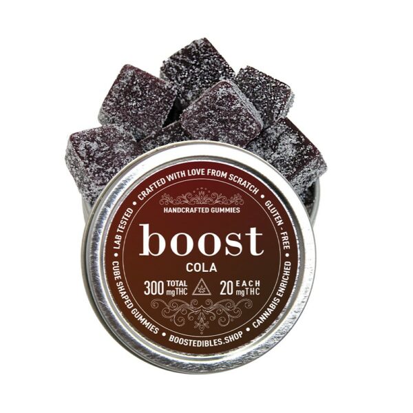 Boost – THC Cola Gummies – 150mg | CannaCured Canada