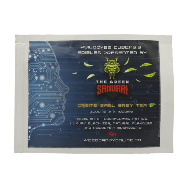 The Green Samurai – Creme Earl Grey Tea – 3000mg | CannaCured Canada