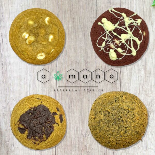 Amano Edibles – Cookies – 200mg | CannaCured Canada