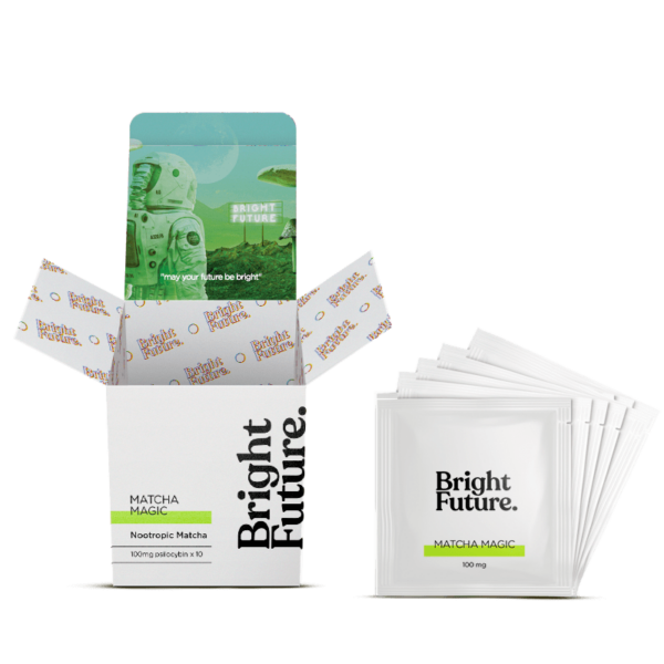 Bright Future – Nootropic Matcha Tea – Matcha Magic – 100mg | CannaCured Canada