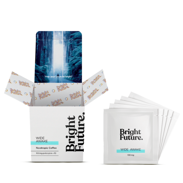 Bright Future – Nootropic Coffee – Wide Awake – 100mg | CannaCured Canada