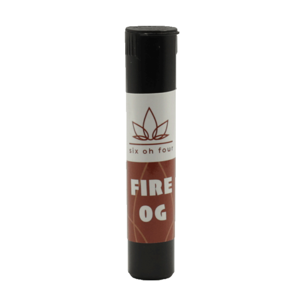 Six Oh Four – CO2 Extracted Vapes – Fire OG – 1ml | CannaCured Canada