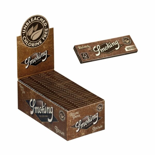 Smoking – Brown Rolling Paper – Single Wide Unbleached | CannaCured Canada