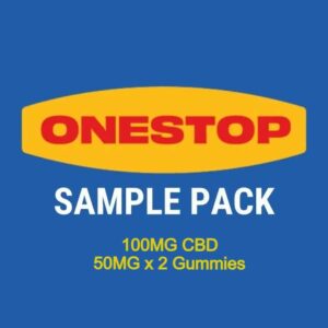 Onestop – Sample Pack – CBD – (100mg CBD) | CannaCured Canada