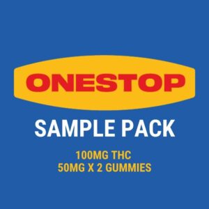 OneStop Sample Pack 100mg | CannaCured Canada